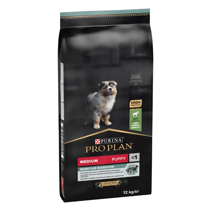 Pro Plan Medium Puppy Sensitive Digestion Lam 12kg