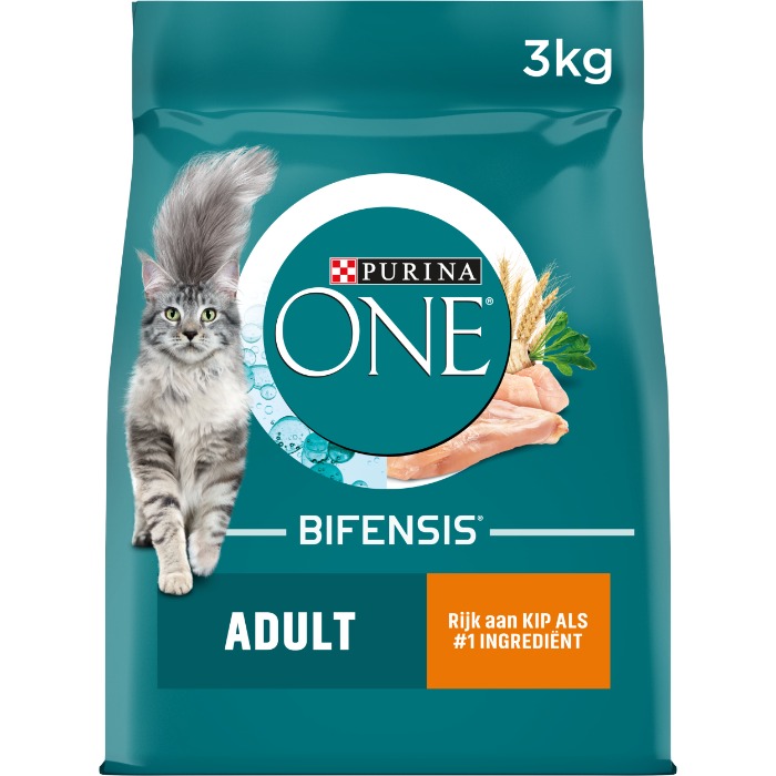 Purina One Adult Kip en Volkoren Granen 3kg