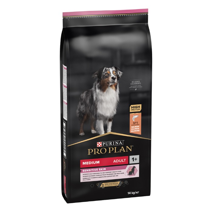 Purina Pro Plan Adult Medium Sensitive zalm 14 kilo