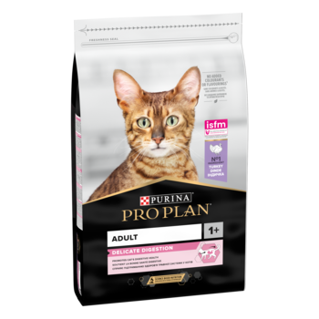 Purina Pro Plan Cat Adult 1+ Delicate 10kg Kalkoen