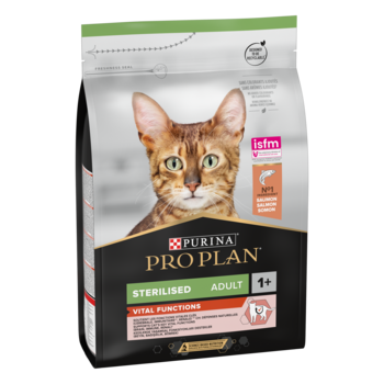 Purina Pro Plan Cat Adult 1+ Sterilised 3kg Zalm