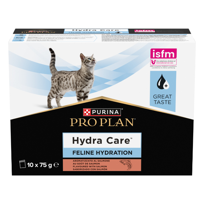 Purina Pro Plan HC Hydra Care zakjes Zalm natvoer kat 10x75gr