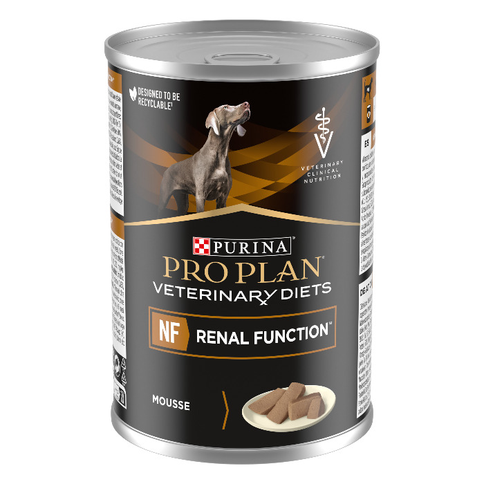 Purina Pro Plan Veterinary Diets Canine NF Renal Function Mouse natvoer hond (12x400g)