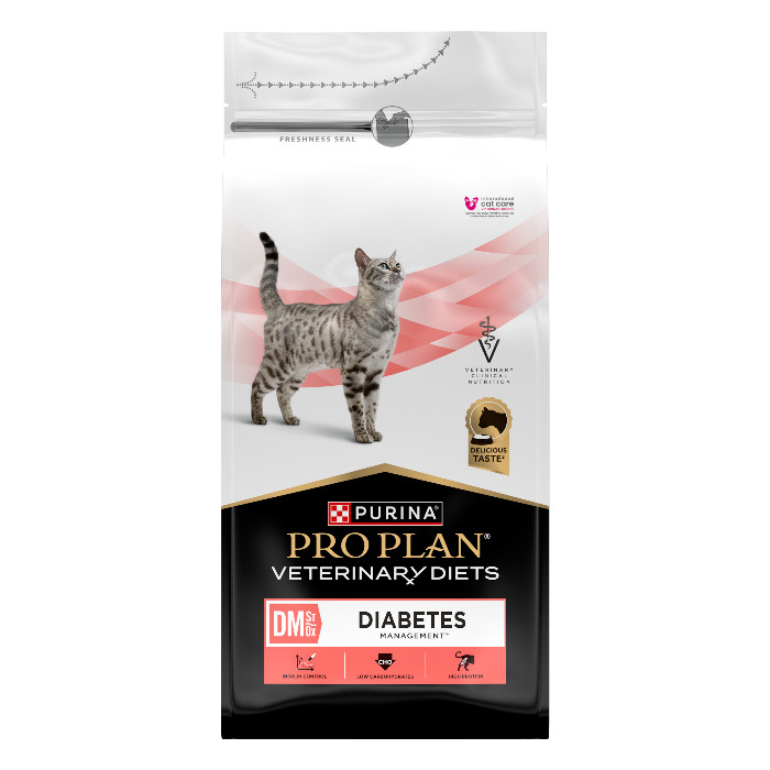 Purina Pro Plan Veterinary Diets DM Diabetes Management droogvoer kat 1