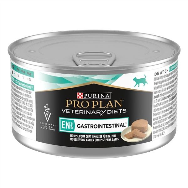 Purina Pro Plan Veterinary Diets EN St/Ox Gastrointestinal Mousse natvoer kat 24x195 gram