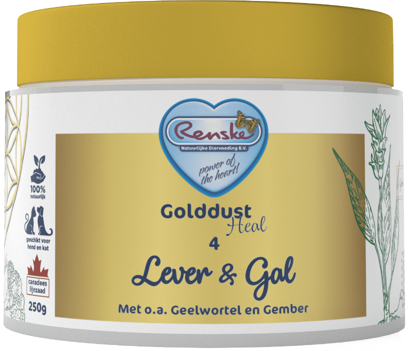 Renske Golddust Heal 4 - Lever & Gal 250gram