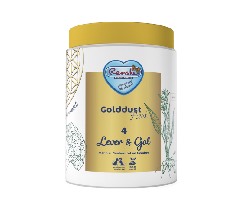Renske Golddust Heal 4 - Lever & Gal 500gram
