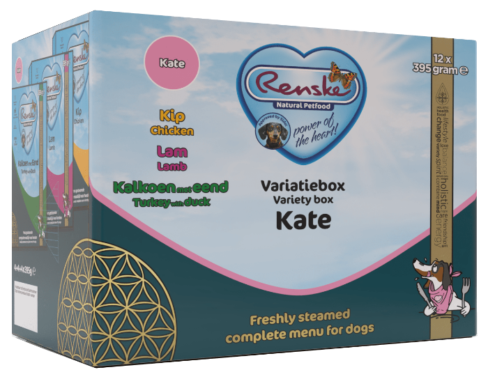 Renske Hond Vers Gestoomd Variatiebox Kate 12 x 395gr