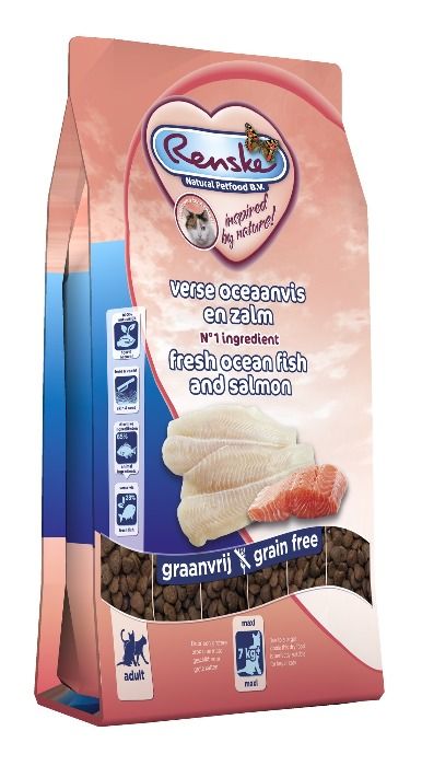 Renske Super Premium Adult Maxi Verse Oceaanvis/Zalm kattenvoer 6kg