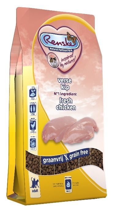 Renske Super Premium Adult verse Kip kattenvoer 400gr