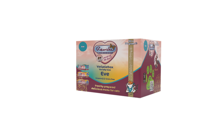 Renske variatie box Eve paté 30 x 70gram kattenvoer