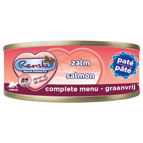 Renske verse paté zalm 70gr kattenvoer