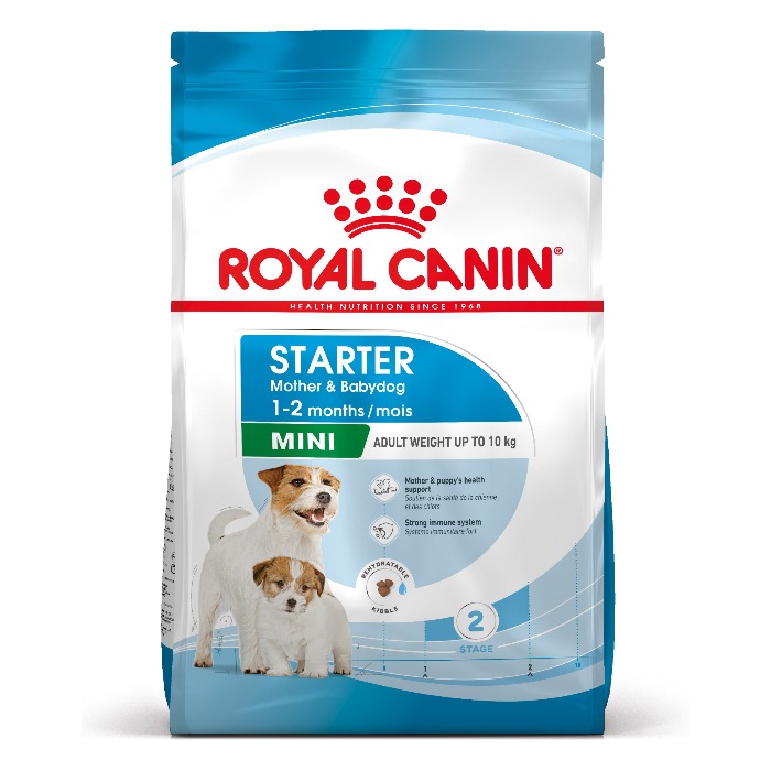 Royal Canin Mini starter mother & babydog honden en puppy voer 8kg