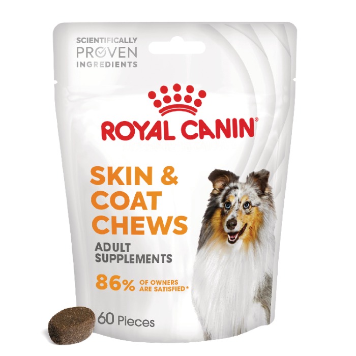 Royal Canin Skin & Coat Chews hond supplement 240 gram