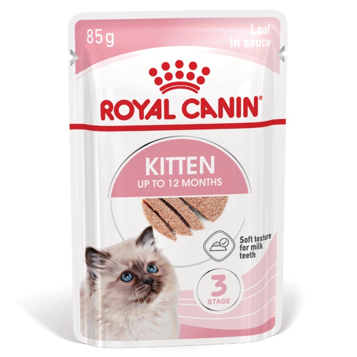 Royal Canin kitten natvoer voor kitten loaf 12x85gr