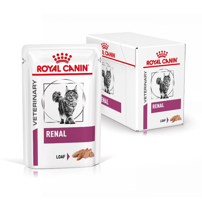 Royal Canin renal kattenvoer loaf 12x85gr natvoer
