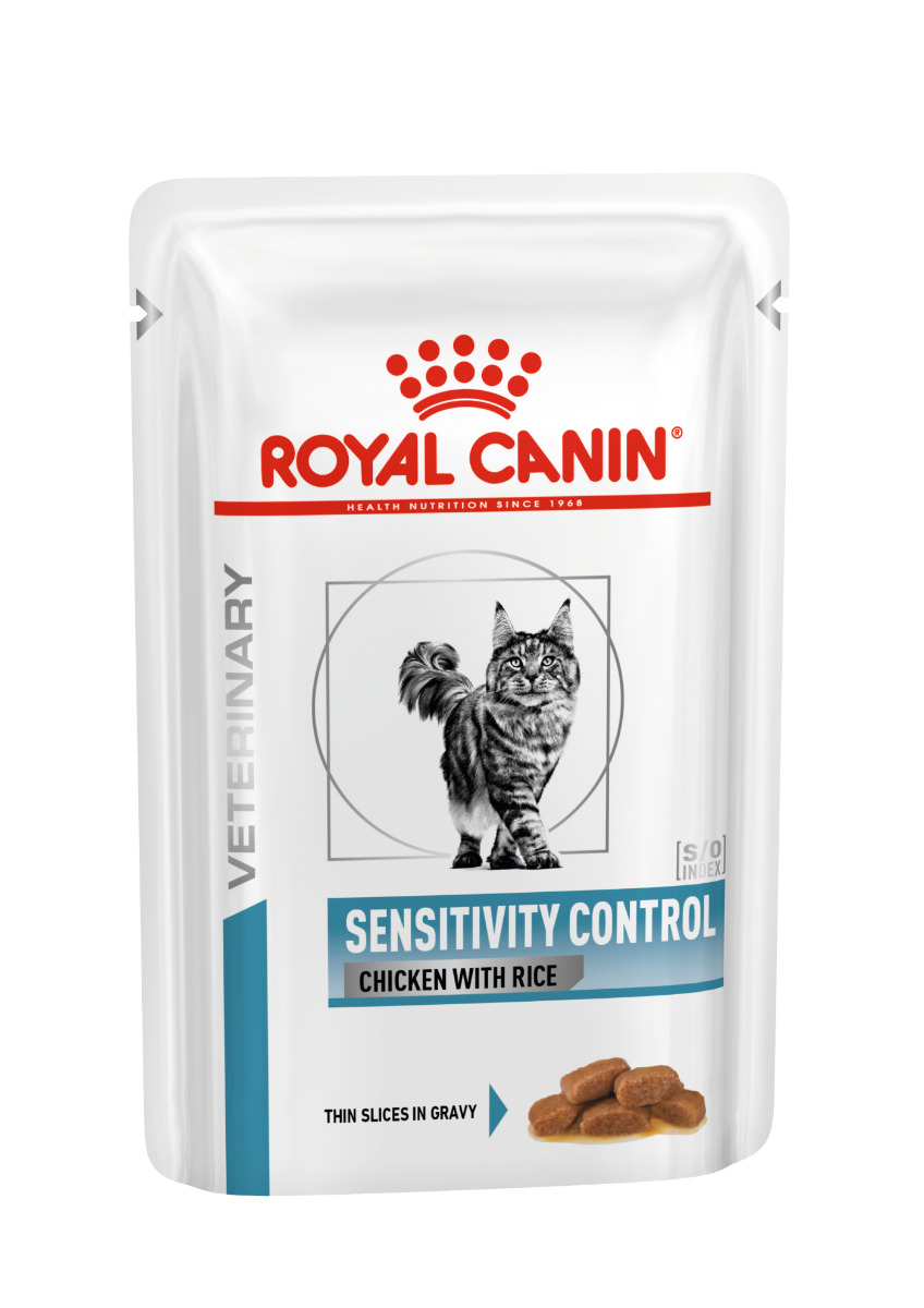 Royal Canin sensitivity control kattenvoer kip 12x85gr natvoer