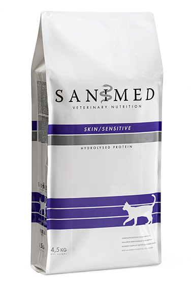 Sanimed Skin/Sensitive droogvoer kat 4