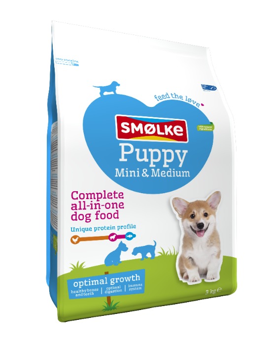 Smølke Puppy Mini-Medium hondenvoer 3kg