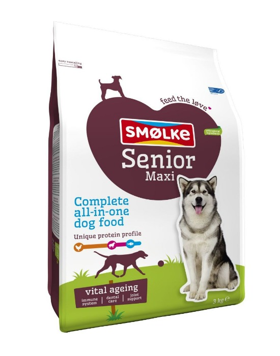 Smølke Senior Maxi hondenvoer 3kg