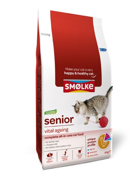 Smølke Senior kat 2kg