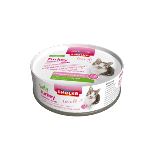 Smølke Soft Paté Kalkoen kattenvoer 80 gram