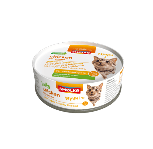 Smølke Soft Paté Kip kattenvoer 80 gram