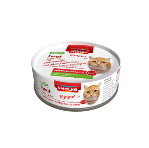 Smølke Soft Paté Rund kattenvoer 80 gram