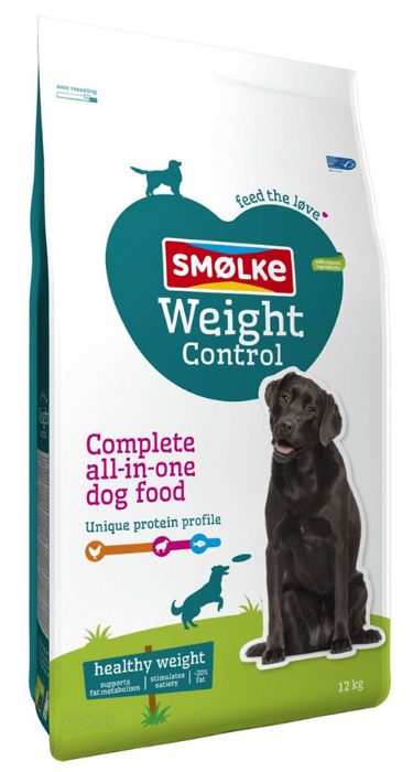 Smølke Weight Control hondenvoer 12kg