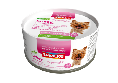 Smølke hond Soft Paté Kalkoen 125gr