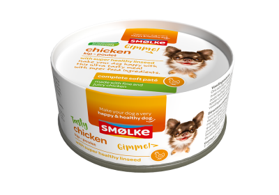 Smølke hond Soft Paté Kip 125gr