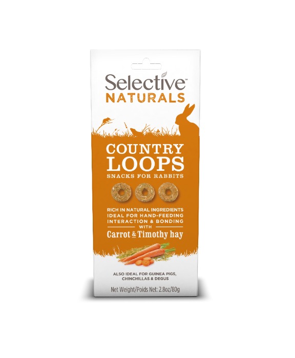 Supreme Selective Naturals Country Loops cavia/konijnensnacks 80 gram