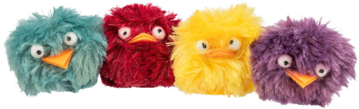 Trixie Ratelbal Vogel kattenspeelgoed ø 6 cm