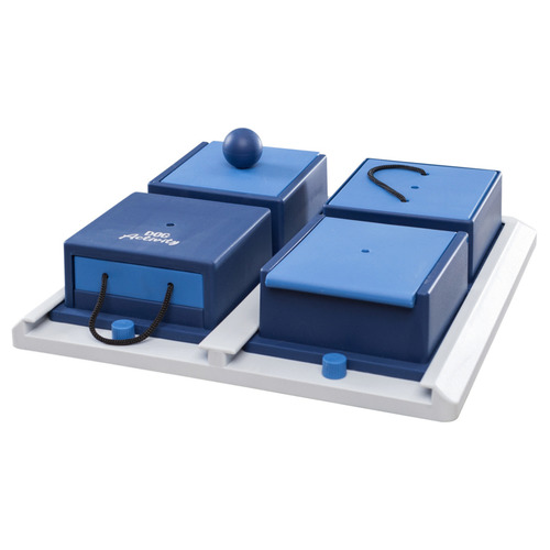 Trixie dog activity poker box 1 strategies Donkerblauw|Wit