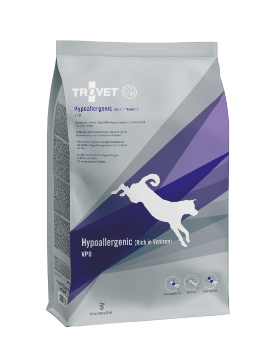 Trovet Hypoallergenic Hert VPD Hond 10kg
