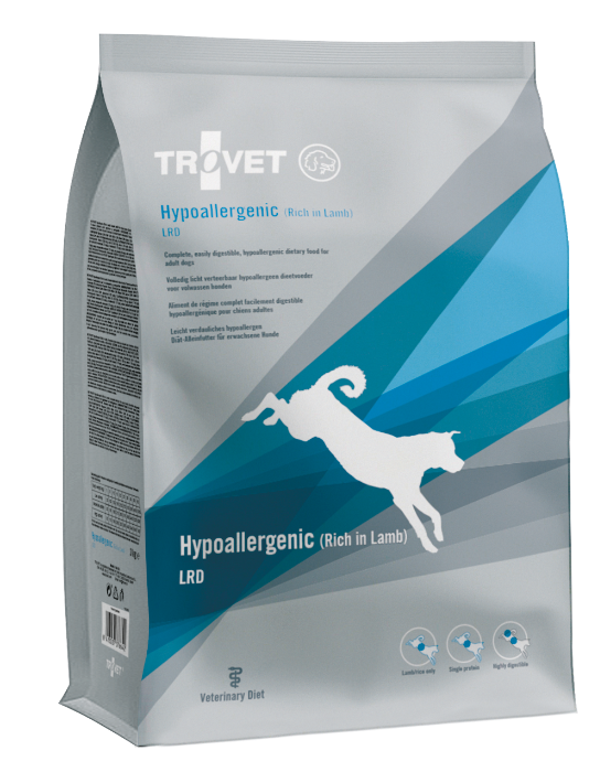 Trovet Hypoallergenic Lam LRD Hond 3kg