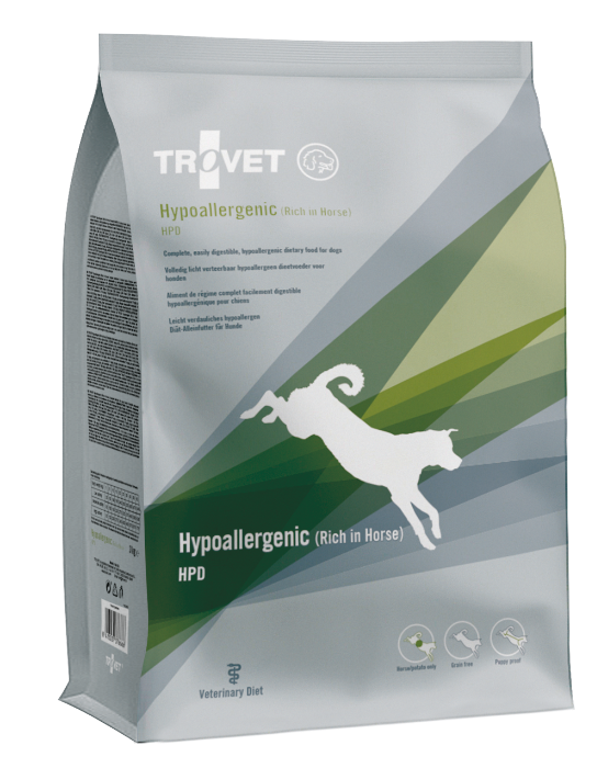 Trovet Hypoallergenic Paard HPD Hond 3kg