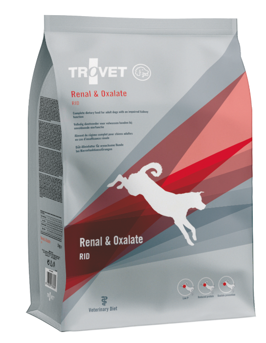 Trovet Renal & Oxalate RID Hond 3kg