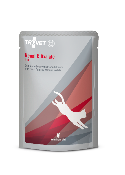 Trovet Renal & Oxalate RID kat natvoer 12x85gr zakjes