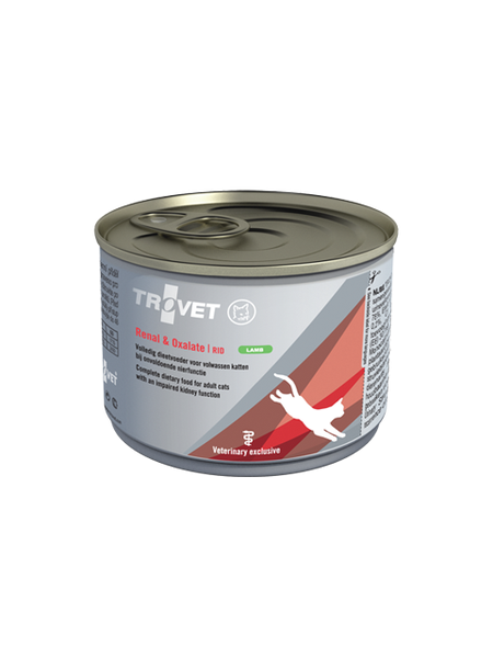 Trovet Renal & Oxalate RID lam kat natvoer 12x200gr