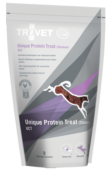 Trovet Unique Protein Treats Kip UCT hond 125gr