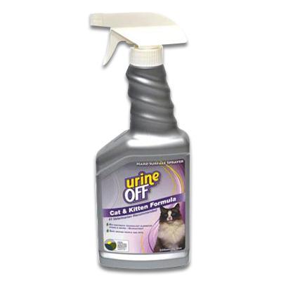 Urine off geur en vlekverwijderaar kat en kitten spray 500ml