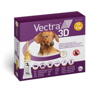 Vectra 3D 3 pipetten voor kleine honden (1