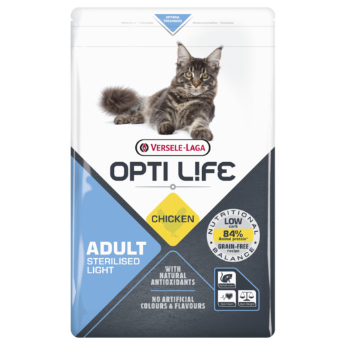 Versele-Laga Opti Life Cat Adult Sterilised & Light 7