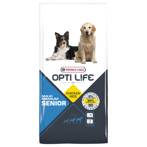 Versele Laga Opti Life senior medium maxi hondenvoer 12