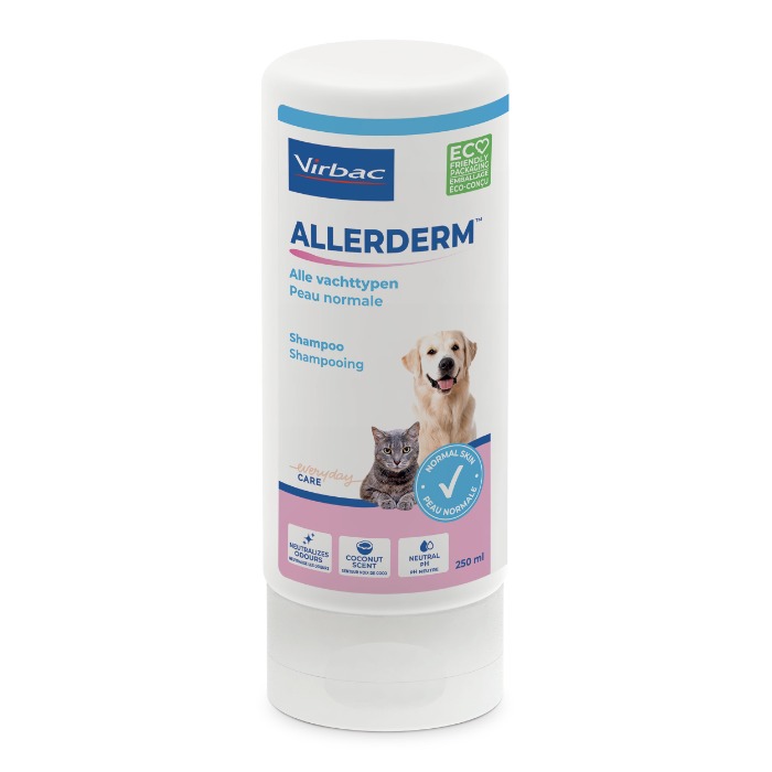 Virbac Allerderm Alle Vachttypen shampoo 250ml