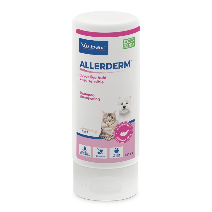 Virbac Allerderm Gevoelige Huid shampoo (voorheen Allercalm) 250ml