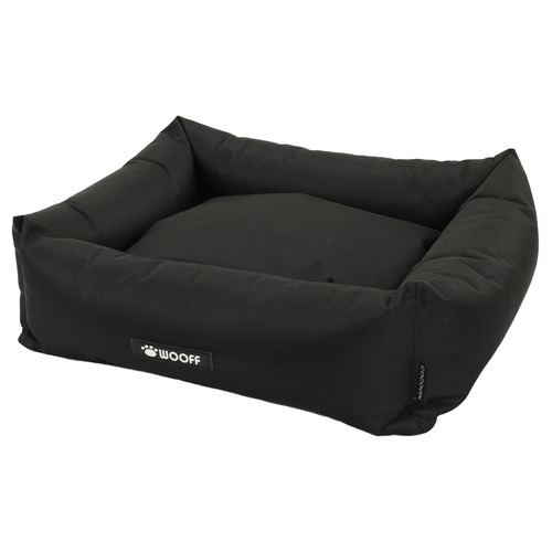 Wooff Mand Cocoon All Weather Zwart Medium hondenmand 70x60x20 cm