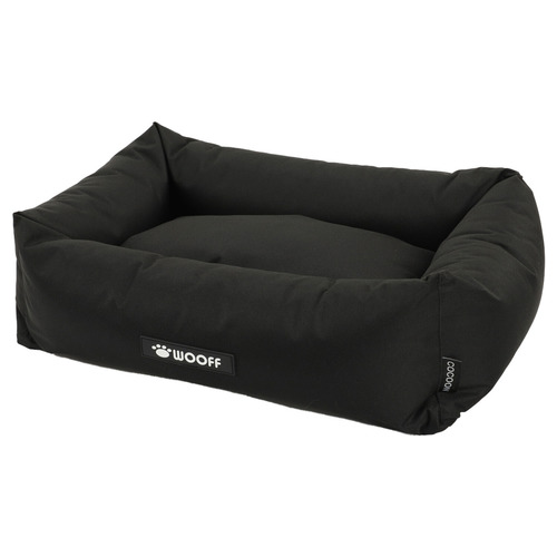 Wooff Mand Cocoon All Weather Zwart Small hondenmand 60x40x18 cm