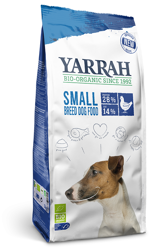 Yarrah Dog Droog Bio Small Kip 2kg